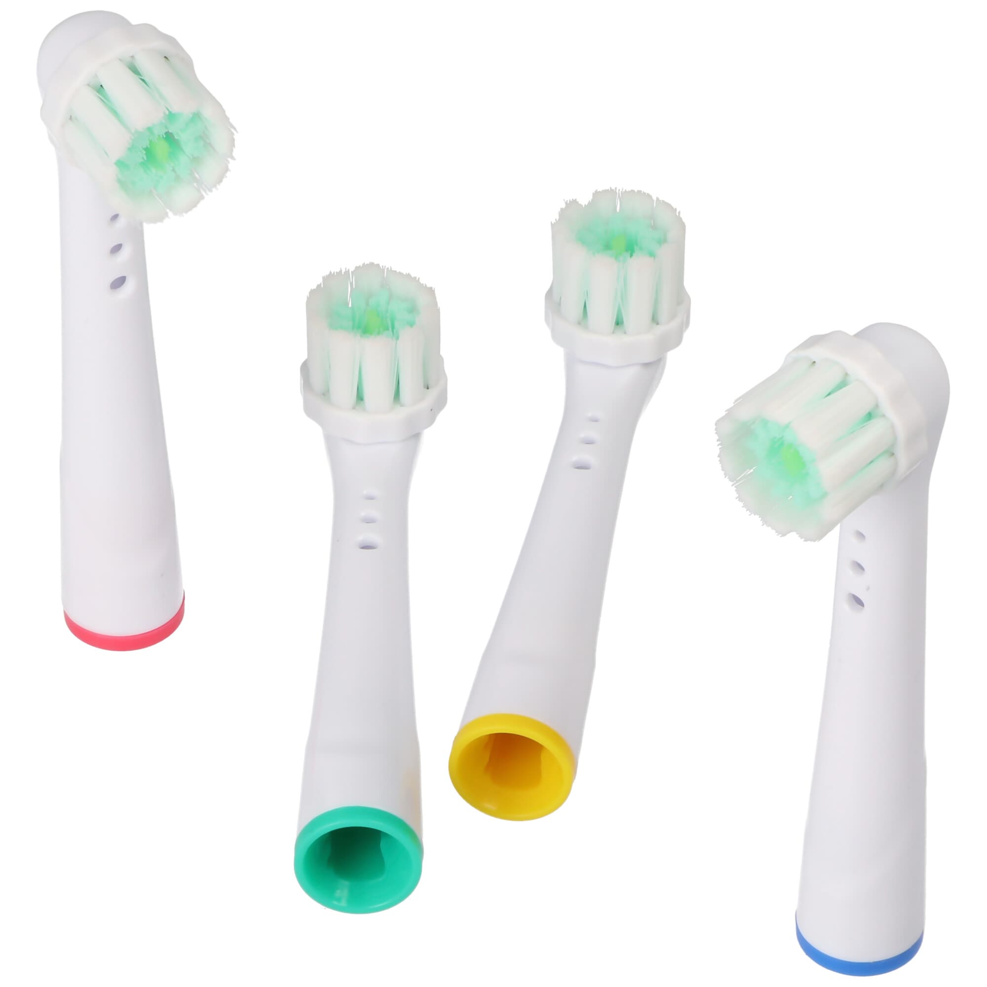 Pack de 4 têtes de brosse à dents de rechange blanchissantes 3D pour brosses à dents électriques d'Oral-B, adaptées par exemple aux Oral-B D10,