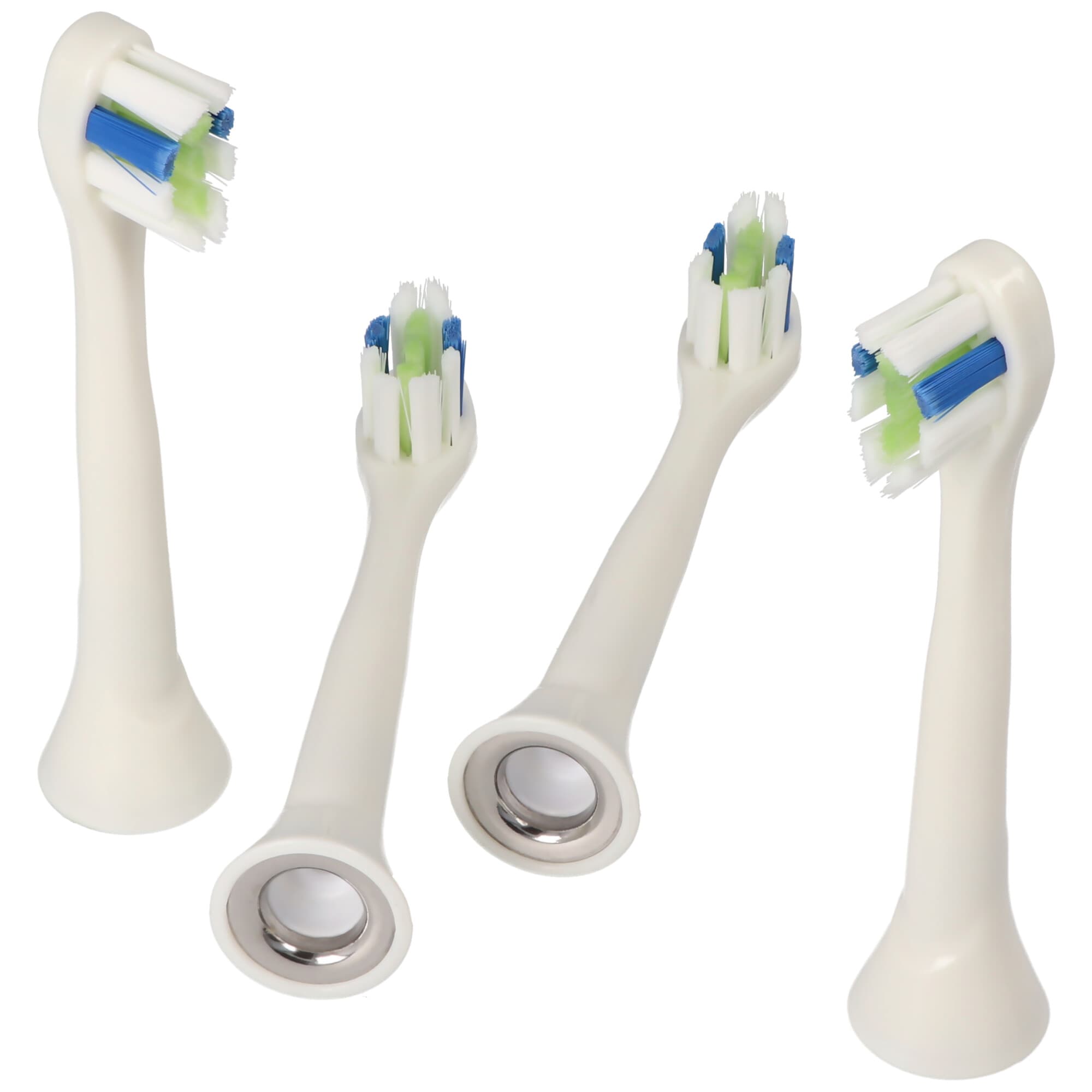 Pack de 4 mini têtes de brosse de nettoyage pour brosses à dents électriques de Philips, adaptées par exemple à la série Philips HX3 HX6 HX8 HX9