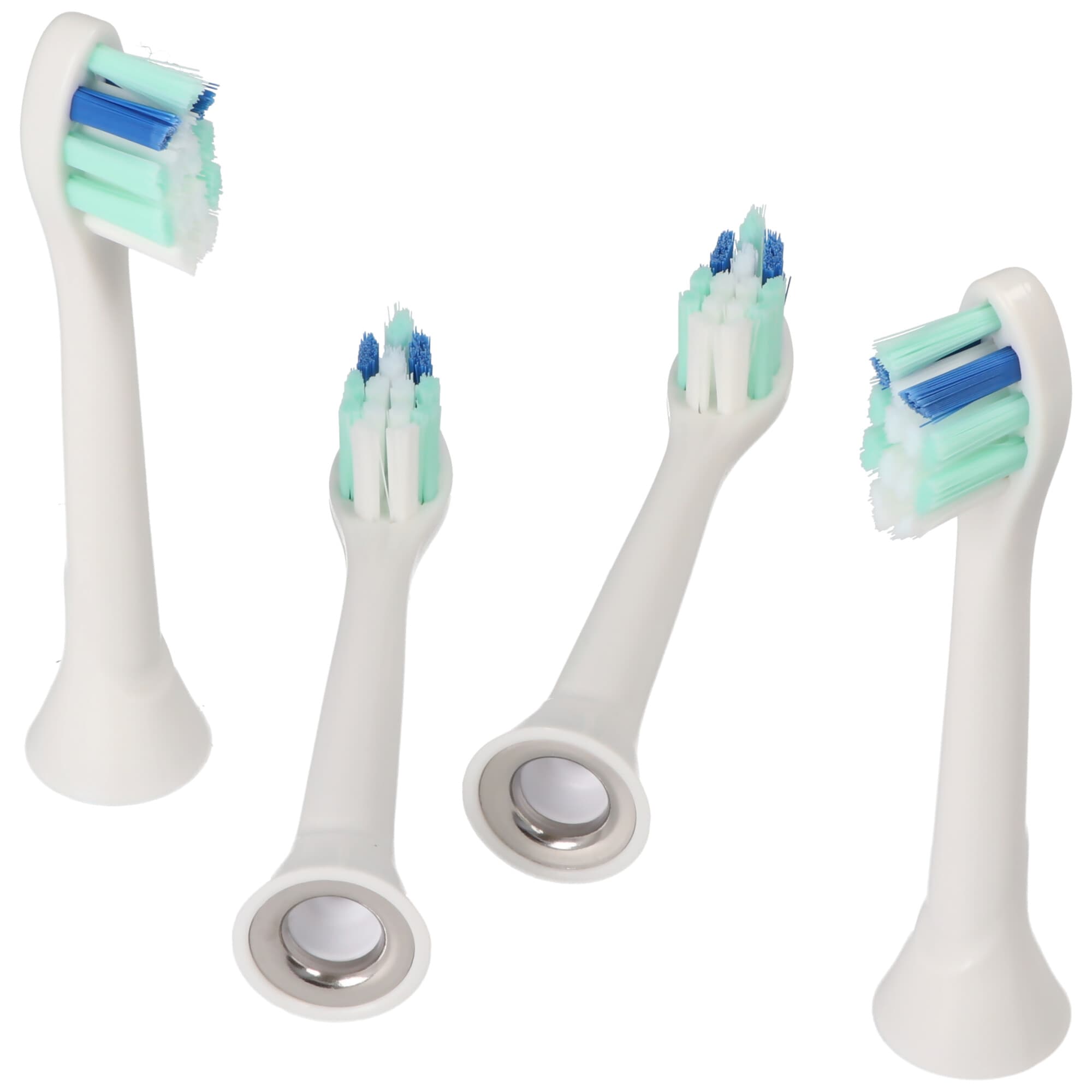 Pack de 4 têtes de brosse à dents de rechange Gum Care Cleaning Brush pour brosses à dents électriques de Philips, adaptées par exemple à la série