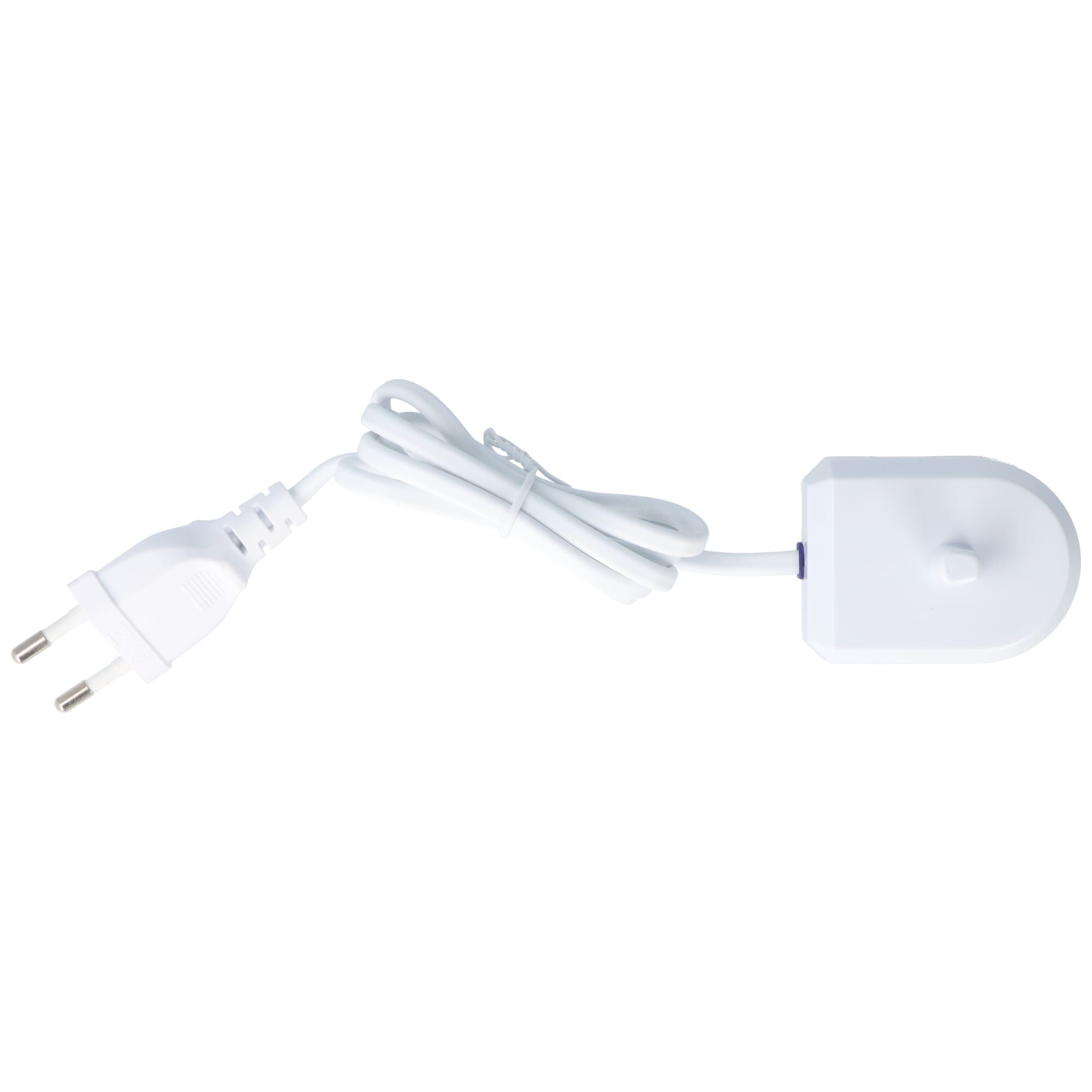 Station de charge adaptée à la brosse à dents Oral-B Professional Care 500, Professional Care 2500, PD12, D20, GeniusX, Genius 8000, blanc