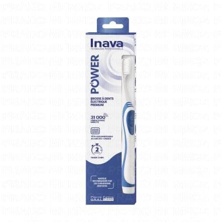 INAVA Power Brosse à dents Electrique Premium Bleue